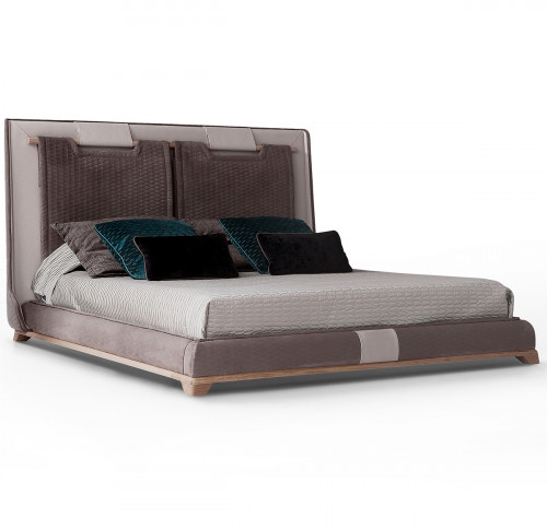 кровать двуспальная 180х200 серая tecni nova wood в Энгельсе
