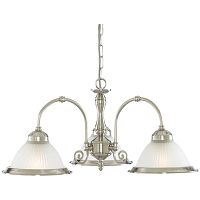 подвесная люстра arte lamp american diner a9366lm-3ss белая в Энгельсе