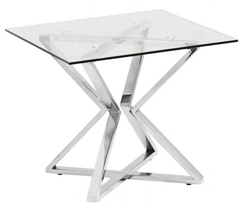 стол журнальный cube silver хром в Энгельсе