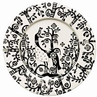 тарелка taika черно-белая в Энгельсе