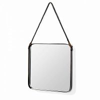 зеркало на ремне квадратное черное со скругленными углами step от la forma (ex julia grup) в Энгельсе