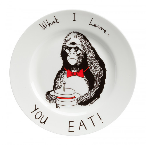 тарелка what i leave - you eat в Энгельсе