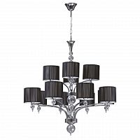 дизайнерская подвесная люстра spot light lyon 5070124 черная в Энгельсе