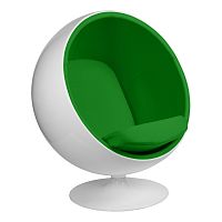 кресло eero aarnio style ball chair зеленое в Энгельсе