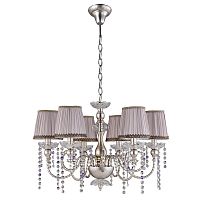 подвесная люстра crystal lux alegria sp6 silver-brown в Энгельсе