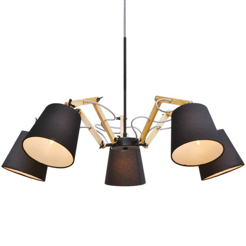 подвесная люстра arte lamp pinoccio a5700lm-5bk в Энгельсе