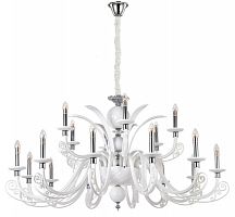 подвесная люстра crystal lux letisia sp12+6 white белая в Энгельсе