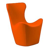 кресло papilio lounge chair оранжевое в Энгельсе