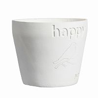цветочный горшок happy белый в Энгельсе