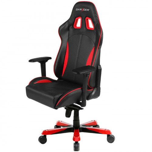 кресло геймерское dxracer king ks57 черно-красное в Энгельсе