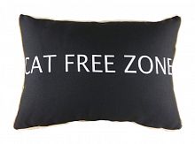 подушка с надписью cat free zone в Энгельсе