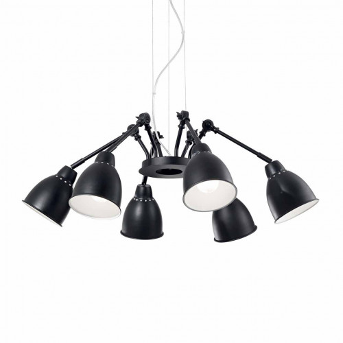 подвесная люстра ideal lux newton sp6 nero в Энгельсе