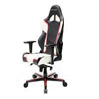 кресло геймерское dxracer racing черно-бело-красное в Энгельсе