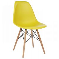 стул деревянный eames pc-015 yellow в Энгельсе