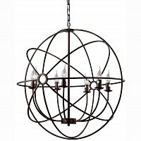 люстра foucault's orb crystal nude коричневая в Энгельсе