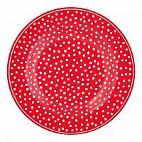 десертная тарелка dot red в Энгельсе