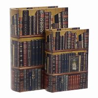 шкатулки-книги, набор из 2 шт. мультиколор в Энгельсе