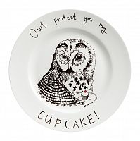 тарелка owl protect you my cup cake в Энгельсе