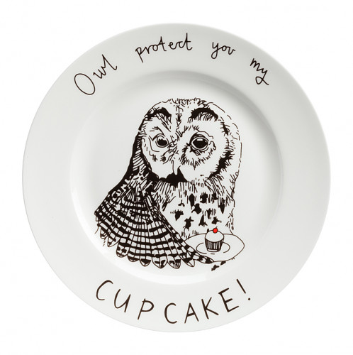 тарелка owl protect you my cup cake в Энгельсе