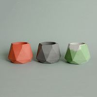 подсвечник из бетона под мрамор eco линту, 6 см в Энгельсе