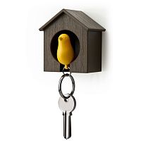 держатель+брелок для ключей sparrow коричневый-желтый в Энгельсе