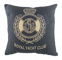 подушка с гербом королевского royal yacht club denim в Энгельсе