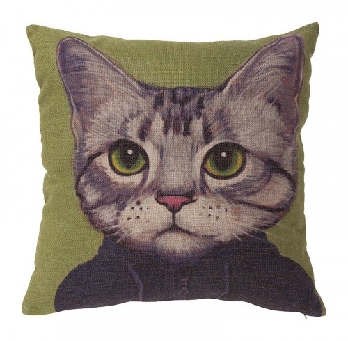 подушка с принтом mr. cat в Энгельсе