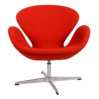 кресло arne jacobsen красное в Энгельсе