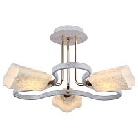 потолочная люстра arte lamp romola a8182pl-3wg белая в Энгельсе