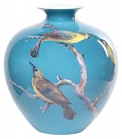 ваза настольная turdus blue low в Энгельсе