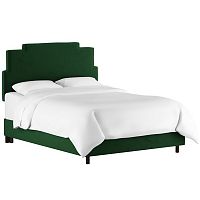 кровать двуспальная 180х200 зеленая paxton emerald velvet в Энгельсе