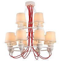 подвесная люстра arte lamp sergio a3325lm-8-4wh в Энгельсе