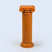 свеча высокая оранжевая hestia column в Энгельсе