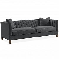 диван penelope sofa прямой серый в Энгельсе