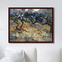 картина: olive trees, 1889г. в Энгельсе