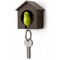 держатель+брелок для ключей sparrow коричневый-зеленый в Энгельсе