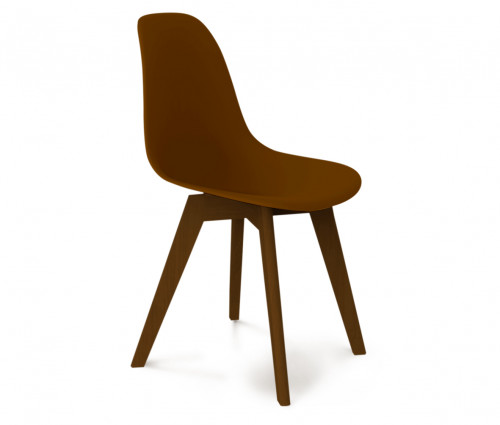 стул dsw коричневый s39 (eames style) в Энгельсе