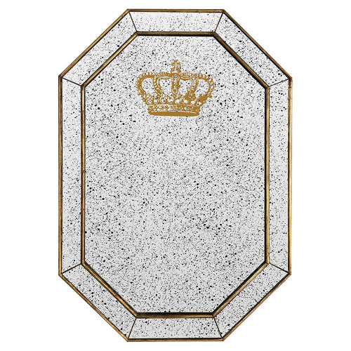 зеркало состаренное восьмиугольное с короной crown в Энгельсе