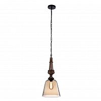 подвесной светильник crystal lux deco sp1 a amber в Энгельсе