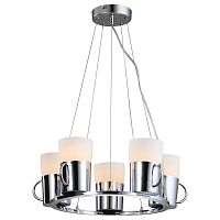 подвесная люстра arte lamp brooklyn a9484sp-5cc хром в Энгельсе