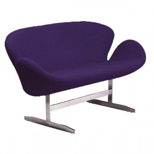 диван swan sofa прямой фиолетовый в Энгельсе