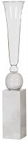 ваза настольная crystal circle white middle в Энгельсе
