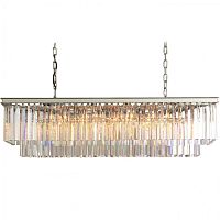 люстра odeon l80 silver&glass серая, прозрачная в Энгельсе