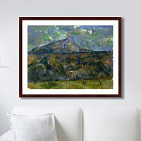 картина: mont sainte-victoire, 1906г. в Энгельсе