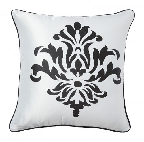 подушка с геральдическими лилиями fleur de lys ii white в Энгельсе