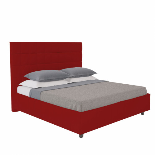кровать двуспальная 160х200 краснаяshining modern в Энгельсе