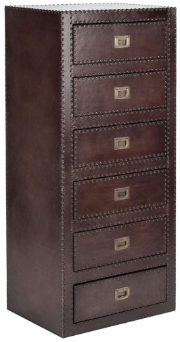 комод sheppard 6 drawers gun metal в Энгельсе