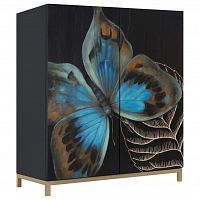 комод butterfly черный в Энгельсе