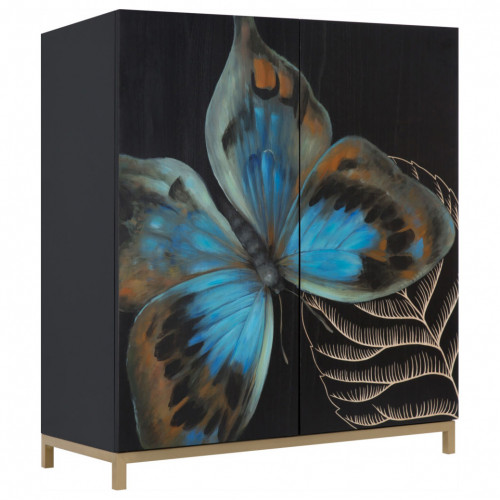 комод butterfly черный в Энгельсе