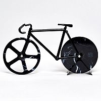 нож для пиццы из нержавеющей стали the fixie, черный мрамор в Энгельсе